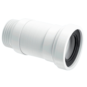 McAlpine Flexible Wc Connector White Wc-F23R