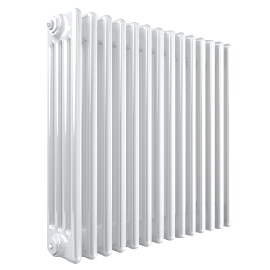 Stelrad Softline 4 Column Horizontal Radiator 600mm x 1272mm 563043.