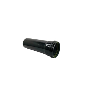 Plumbright Pushfit Soil Single Socket Pipe 110mm x 3m Black SPB0001