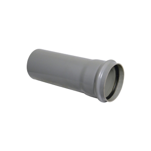 Plumbright Solvent Soil Single Socket Pipe 110mm x 3m Light Grey SPLG0001