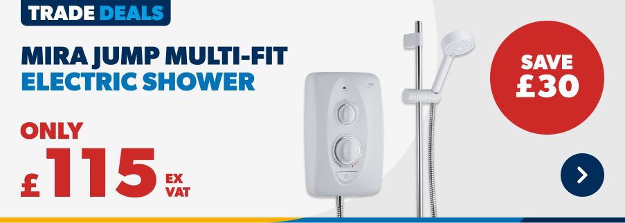 Only £115 ex vat Mira Jump Electric Shower